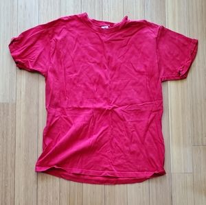 Red t-shirt